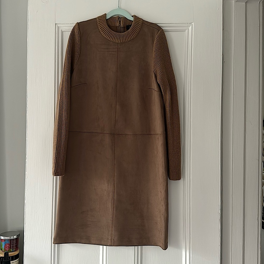 Anntaylor Faux suede dress